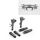 PGYTECH P-HA-030 LED Night Flight Light Assorbimento degli urti Supporto alto per atterraggio per DJI Mavic 2