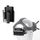 Sunnylife Battery Clip Holder Cable Gestione cavo Avvolgibile Caso protettivo per Goggigli DJI FPV V2 (Nero)