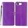 Per iPhone 16e Custodia per telefono in pelle con glitter in polvere (viola) Per iPhone 16e Custodia per telefono in pelle con glitter in polvere (viola)