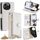 Per Tecno Spark 30 5G / Pova 6 Neo 5G Custodia a tracolla in pelle Litchi a coda di pesce (bianca) Per Tecno Spark 30 5G / Pova 6 Neo 5G Custodia a tracolla in pelle Litchi a coda di pesce (bianca)