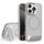 Per iPhone 16 Pro Max Vertical Lines Invisible Flat Holder MagSafe Custodia per telefono (grigio) Per iPhone 16 Pro Max Vertical Lines Invisible Flat Holder MagSafe Custodia per telefono (grigio)