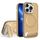 Per iPhone 13 Pro Vertical Lines Invisible Flat Holder MagSafe Custodia per telefono (oro) Per iPhone 13 Pro Vertical Lines Invisible Flat Holder MagSafe Custodia per telefono (oro)