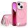 Per iPhone 13 Vertical Lines Invisible Flat Holder MagSafe Custodia per telefono (Rosa) Per iPhone 13 Vertical Lines Invisible Flat Holder MagSafe Custodia per telefono (Rosa)