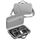 Per Insta360 One X3 STARTRC Diamond Texture Camera e accessori Custodia in PU Custodia (grigio) Per Insta360 One X3 STARTRC Diamond Texture Camera e accessori Custodia in PU Custodia (grigio)