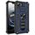 Per iPhone 16e Custodia magnetica per telefono ibrida in TPU antiurto con supporto (blu) Per iPhone 16e Custodia magnetica per telefono ibrida in TPU antiurto con supporto (blu)