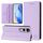 Per vivo V50 Lite 5G RC01 Custodia per telefono in pelle RFID con ventosa magnetica a doppia piega (viola chiaro) Per vivo V50 Lite 5G RC01 Custodia per telefono in pelle RFID con ventosa magnetica a doppia piega (viola chiaro)