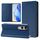 Per vivo V50 Lite 5G RC01 Custodia per telefono in pelle RFID con ventosa magnetica a doppia piega (blu scuro) Per vivo V50 Lite 5G RC01 Custodia per telefono in pelle RFID con ventosa magnetica a doppia piega (blu scuro)