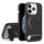 Per iPhone 11 Pro Max Vertical Lines Invisible Flat Holder MagSafe Custodia per telefono (nero) Per iPhone 11 Pro Max Vertical Lines Invisible Flat Holder MagSafe Custodia per telefono (nero)