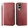 Per Samsung Galaxy S25 Edge 5G Custodia per telefono magnetica in pelle di vitello con griglia cubica (rossa) Per Samsung Galaxy S25 Edge 5G Custodia per telefono magnetica in pelle di vitello con griglia cubica (rossa)