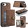 Per iPhone 16e JEEHOOD J01 Retro Custodia per telefono con portafoglio magnetico staccabile (marrone) Per iPhone 16e JEEHOOD J01 Retro Custodia per telefono con portafoglio magnetico staccabile (marrone)