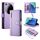 Per Xiaomi 15 Ultra Nine Card-slot Zipper Wallet Bag Custodia in pelle per telefono (viola) Per Xiaomi 15 Ultra Nine Card-slot Zipper Wallet Bag Custodia in pelle per telefono (viola)
