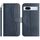 Per Google Pixel 7a Custodia in pelle a forma di S con doppia piegatura (blu navy)