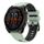 Per Garmin 22mm Kalebol Cinturino in silicone bicolore (verde menta nero)