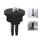 PULUZ Adattatore per treppiede per action camera in ABS regolabile con vite da 1/4 di pollice (nero)