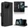Per ASUS ROG Phone 9 / 9 Pro Custodia in pelle con texture a diamante (nero)