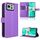 Per ASUS Zenfone 12 Ultra Custodia in pelle con texture a diamante (viola) Per ASUS Zenfone 12 Ultra Custodia in pelle con texture a diamante (viola)