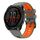 Per Garmin 22mm Kalebol Cinturino in silicone bicolore (grigio siderale arancione) Per Garmin 22mm Kalebol Cinturino in silicone bicolore (grigio siderale arancione)