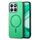 Per Honor X8b Retro Magsafe Custodia per telefono con retro magnetico in PU (verde) Per Honor X8b Retro Magsafe Custodia per telefono con retro magnetico in PU (verde)