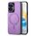 Per Honor 100 Retro Magsafe Custodia per telefono con cover posteriore in PU magnetica (viola) Per Honor 100 Retro Magsafe Custodia per telefono con cover posteriore in PU magnetica (viola)