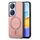 Per Honor Play 50 Plus 5G Retro Magsafe Custodia per telefono con cover posteriore in PU magnetica (rosa) Per Honor Play 50 Plus 5G Retro Magsafe Custodia per telefono con cover posteriore in PU magnetica (rosa)
