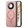 Per Honor X50 Retro Magsafe Custodia per telefono con cover posteriore in PU magnetica (rosa) Per Honor X50 Retro Magsafe Custodia per telefono con cover posteriore in PU magnetica (rosa)