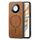 Per Honor X50 Retro Magsafe Custodia per telefono con cover posteriore in PU magnetica (marrone)