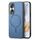 Per Honor 90 Retro Magsafe Custodia per telefono con cover posteriore in PU magnetica (blu) Per Honor 90 Retro Magsafe Custodia per telefono con cover posteriore in PU magnetica (blu)