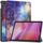 Per Lenovo Tab 10.1 / K10 2nd / S10 Custer Painted Custodia in pelle con supporto a 3 pieghe per tablet intelligente (Starry Way Nebula) Per Lenovo Tab 10.1 / K10 2nd / S10 Custer Painted Custodia in pelle con supporto a 3 pieghe per tablet intelligente (Starry Way Nebula)