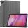 Per Lenovo Tab 10.1 / K10 2nd / S10 Custer Texture 3-Fold Holder Custodia in pelle Smart Tablet (grigio) Per Lenovo Tab 10.1 / K10 2nd / S10 Custer Texture 3-Fold Holder Custodia in pelle Smart Tablet (grigio)
