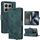 Per Xiaomi 14T Pro Custodia in pelle con motivo a farfalla in rilievo (verde) Per Xiaomi 14T Pro Custodia in pelle con motivo a farfalla in rilievo (verde)