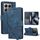 Per Xiaomi 14T Pro Custodia per telefono in pelle goffrata con motivo a farfalla Orchid (blu) Per Xiaomi 14T Pro Custodia per telefono in pelle goffrata con motivo a farfalla Orchid (blu)