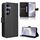 Per Samsung Galaxy S25+ 5G Custodia in pelle con texture a diamante (nero) Per Samsung Galaxy S25+ 5G Custodia in pelle con texture a diamante (nero)
