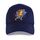 Berretto con fibbia in acciaio in poliestere e cotone stampato con giocatore di basket, stampa su richiesta (blu navy) Berretto con fibbia in acciaio in poliestere e cotone stampato con giocatore di basket, stampa su richiesta (blu navy)