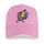 Berretto con fibbia in acciaio in poliestere e cotone stampato con giocatore di basket, stampa su richiesta (rosa) Berretto con fibbia in acciaio in poliestere e cotone stampato con giocatore di basket, stampa su richiesta (rosa)