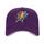 Berretto con fibbia in acciaio in poliestere e cotone stampato da giocatore di basket, stampa su richiesta (viola) Berretto con fibbia in acciaio in poliestere e cotone stampato da giocatore di basket, stampa su richiesta (viola)
