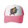 Cappello con visiera in spugna con stampa a forma di giocatore di basket, stampa su richiesta (rosa) Cappello con visiera in spugna con stampa a forma di giocatore di basket, stampa su richiesta (rosa)