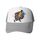 Cappello con visiera in spugna con stampa a forma di giocatore di basket, stampa su richiesta (grigio) Cappello con visiera in spugna con stampa a forma di giocatore di basket, stampa su richiesta (grigio)