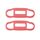 BRDRC per DJI Mavic Mini / 2 SE Supporto elica, colore: rosso