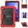 Per Lenovo Tab 10.1 / K10c / S10 Custodia in silicone ibrida per PC con tracolla (rosso) Per Lenovo Tab 10.1 / K10c / S10 Custodia in silicone ibrida per PC con tracolla (rosso)