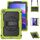 Per Lenovo Tab 10.1 / K10c / S10 Custodia in silicone ibrida per PC con tracolla (giallo verde) Per Lenovo Tab 10.1 / K10c / S10 Custodia in silicone ibrida per PC con tracolla (giallo verde)