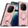 Per Redmi Note 14 Pro+ 5G Supporto ad anello rotante Custodia magnetica MagSafe per telefono (rosa) Per Redmi Note 14 Pro+ 5G Supporto ad anello rotante Custodia magnetica MagSafe per telefono (rosa)