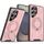 Per Samsung Galaxy S25 Ultra 5G Supporto ad anello rotante Custodia magnetica per telefono MagSafe (rosa) Per Samsung Galaxy S25 Ultra 5G Supporto ad anello rotante Custodia magnetica per telefono MagSafe (rosa)