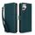 Per Samsung Galaxy S25 Ultra 5G Multi-Card Wallet RFID Custodia in pelle per telefono (verde) Per Samsung Galaxy S25 Ultra 5G Multi-Card Wallet RFID Custodia in pelle per telefono (verde)