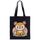 Borsa in tela stampata con scoiattolo, stampa su richiesta, dimensioni: 25x20 cm (nero) Borsa in tela stampata con scoiattolo, stampa su richiesta, dimensioni: 25x20 cm (nero)