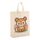 Borsa in tessuto non tessuto stampato con scoiattolo, stampa su richiesta, dimensioni: 38x30x10 cm (beige) Borsa in tessuto non tessuto stampato con scoiattolo, stampa su richiesta, dimensioni: 38x30x10 cm (beige)