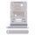 Per Samsung Galxy Tab S10+/S10 Ultra SM-X820/X826/X920/X926 Vassoio SIM + Micro SD (Argento) Per Samsung Galxy Tab S10+/S10 Ultra SM-X820/X826/X920/X926 Vassoio SIM + Micro SD (Argento)