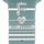 6 pezzi / set Smart Watch Universale Silicone Band Anello decorativo Accessori in metallo, Misura: F (Argento)
