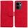Per OPPO Reno13 F 4G / 5G Custodia in pelle con chiusura a scatto e colore puro (rosso) Per OPPO Reno13 F 4G / 5G Custodia in pelle con chiusura a scatto e colore puro (rosso)