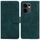 Per OPPO Reno13 F 4G / 5G Custodia in pelle Flip Color Skin Feel Pure (verde) Per OPPO Reno13 F 4G / 5G Custodia in pelle Flip Color Skin Feel Pure (verde)