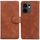 Per OPPO Reno13 F 4G / 5G Custodia in pelle Flip con effetto pelle pura (marrone) Per OPPO Reno13 F 4G / 5G Custodia in pelle Flip con effetto pelle pura (marrone)